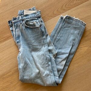 ali grace levi's denim jeans